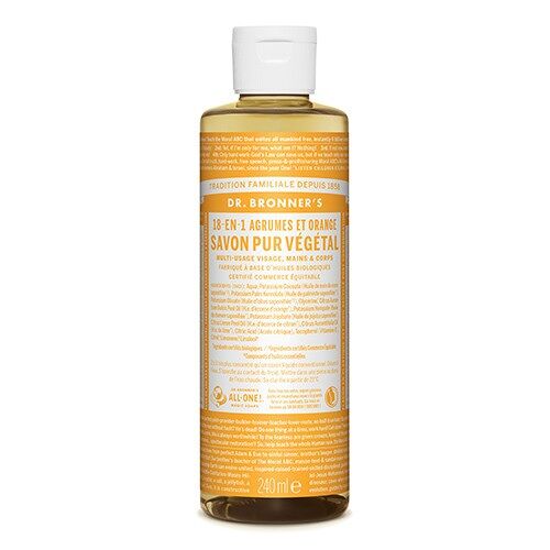 Dr Bronner's - Citrus Orange Liquid Soap - 240ml