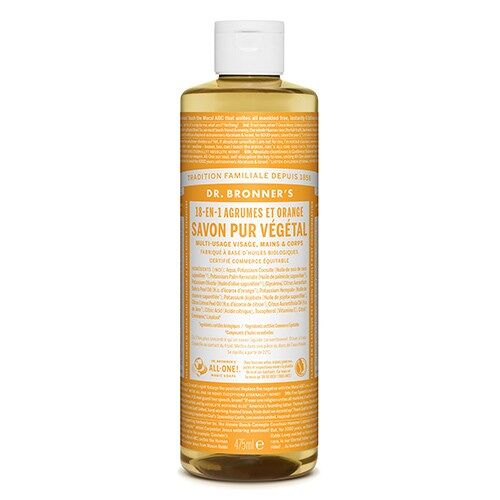 Dr Bronner's - Citrus Orange Liquid Soap - 475ml