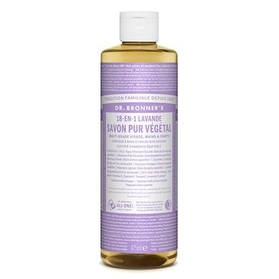 Dr Bronner's - Sapone liquido alla lavanda - 475 ml