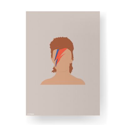 David Bowie 2 - 14.8x21cm