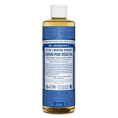 Dr Bronner's - Sapone liquido alla menta - 475 ml