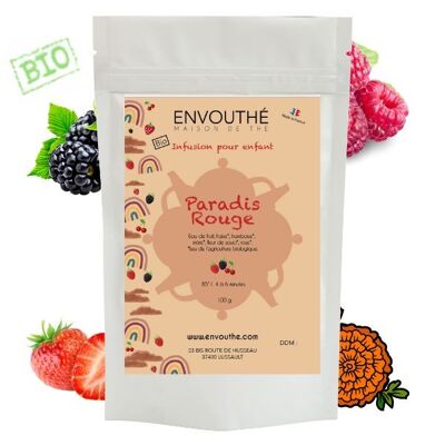 Infusion/Herbal tea for children "Red Paradise"