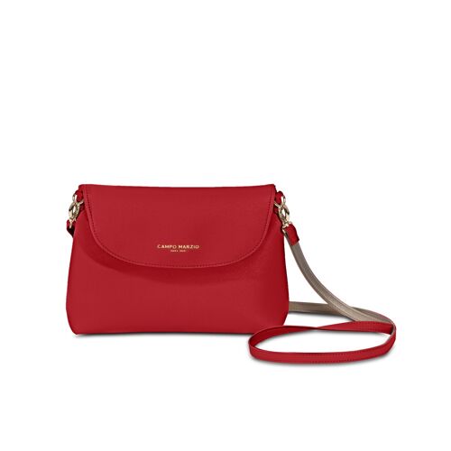 EMMA CROSSBODY BAG W/ POUCH CHERRY RED