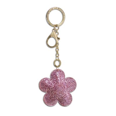 BEZIERS FLORE KEY CHAIN PINK