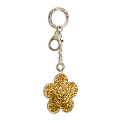 BEZIERS FLORE KEY CHAIN YELLOW