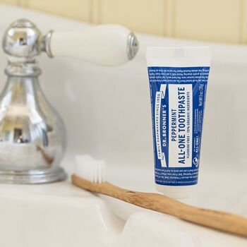 Dr Bronner's - Dentifrice Menthe Poivrée Travel - 28g 2