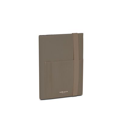 PORTEFEUILLE A5 TAUPE
