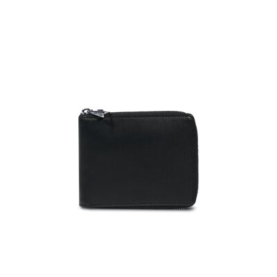 SERGEY WALLET W/ ZIP AROUND BLACK