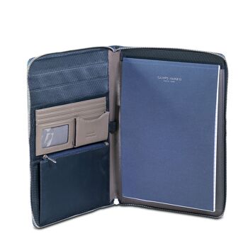 PORTE-DOCUMENTS EXECUTIF BLEU/GRIS 2