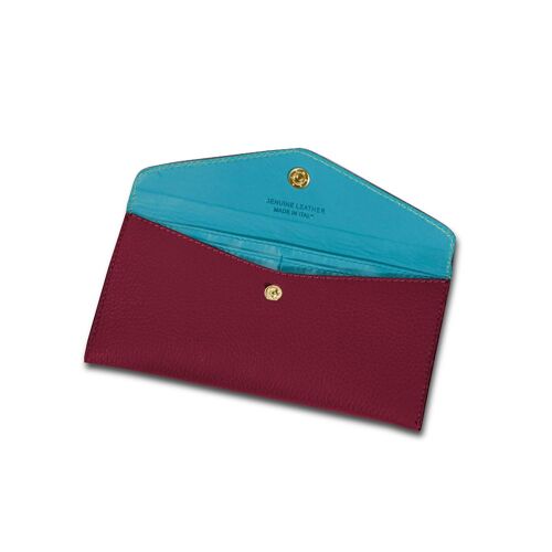 EMILY WALLET CURRANT RED