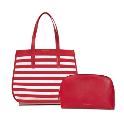 DOUBLE TOTE LIMITED RED