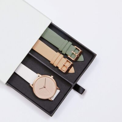 Rose Gold & Cloudy Grey with Taupe | Lyka Gift Set