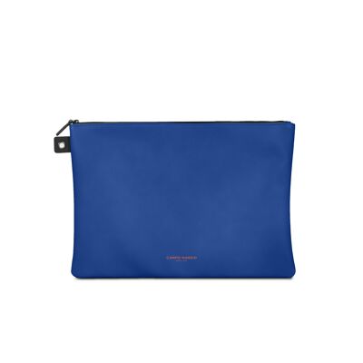 POCHETTE POUR ORDINATEUR PORTABLE 13 FERMETURE ZIP BLEU ESPACE