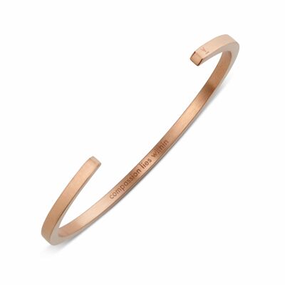 Rose gold bangle | ilse collection