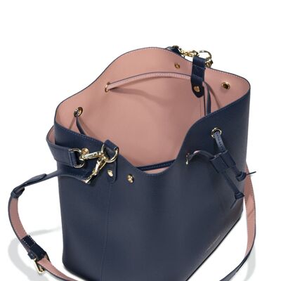 ANITA BUCKET BAG OZEANBLAU