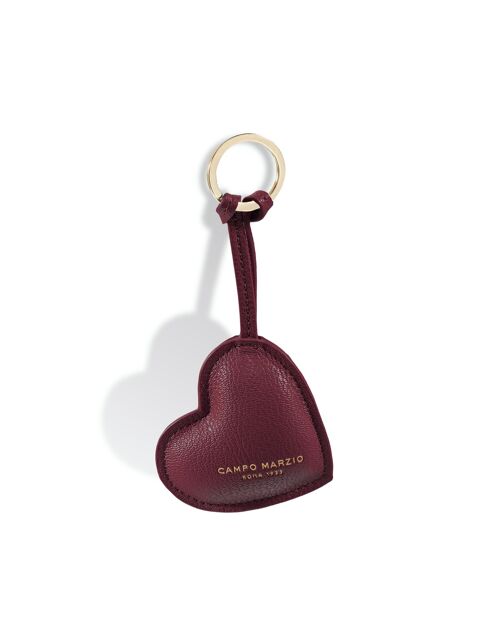 LADYLOVE SUEDE KEYRING RED WINE