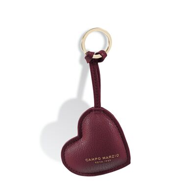 LADYLOVE SUEDE KEYRING RED WINE