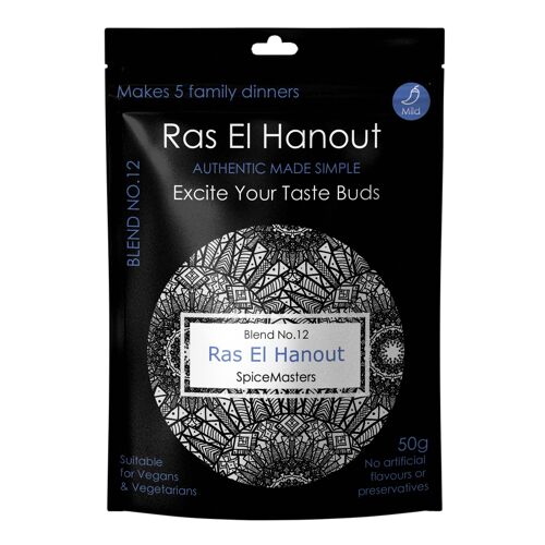 Blend No.12 Ras El Hanout Spice-50g Pouch