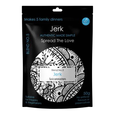 Mezcla No.5 Jerk Spice-Bolsa de 50 g