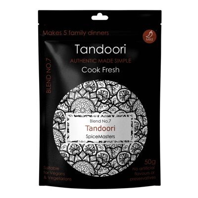 Mélange No.7 Épices Tandoori - Sachet de 50g