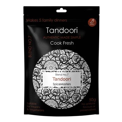 Blend No.7 Tandoori Spice-Bolsa de 50 g