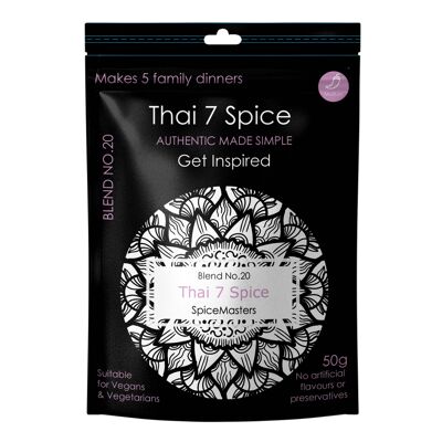 Blend No.20 Thaï 7 Épices-Sachet 50g