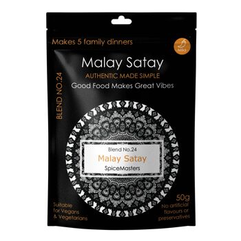 Blend No.24 Malay Satay Spice-Sachet de 50g 1