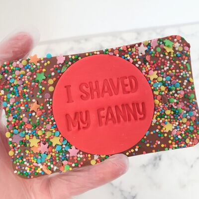 I Shaved my Fanny Bar