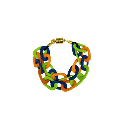 Ceramic Loops Tropical Bracelet