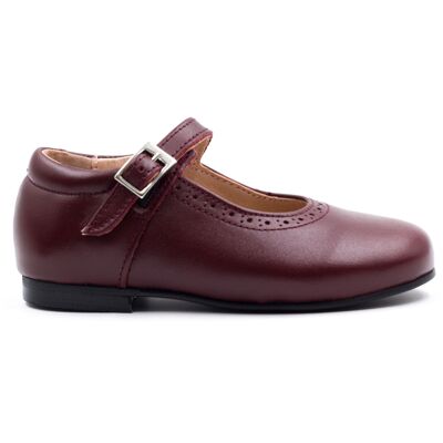 Chaussures fille & Ballerines fille - bordeaux  - Boni Agathe