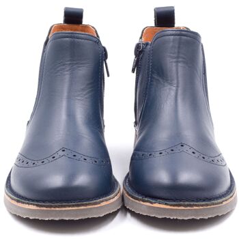 Boots, bottines & bottes garcon - Bleu Marine  - Boni Malo GT 3