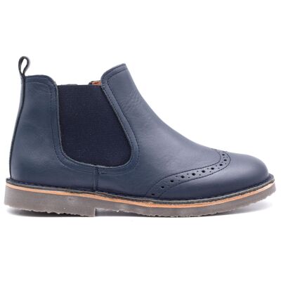 Boots, bottines & bottes garcon - Bleu Marine  - Boni Malo GT+