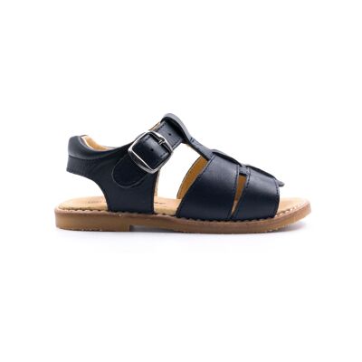 Sandales garçon - sandales enfant - Bleu Marine  - Boni Achille II GT