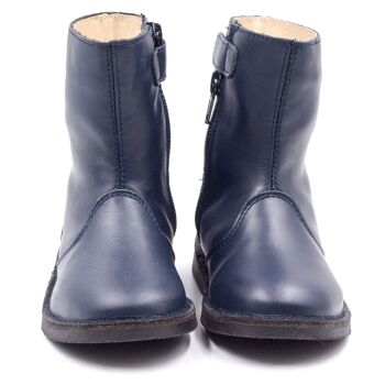 Botte & boots bebe - Bleu Marine  - Boni Mini Clovis 3