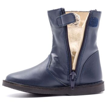 Botte & boots bebe - Bleu Marine  - Boni Mini Clovis 4