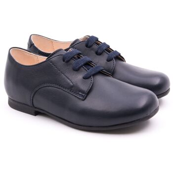 Chaussures basses garçon - Bleu Marine  - Boni John 2