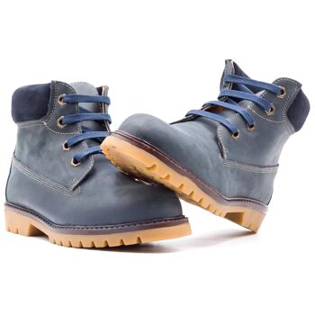 Boots, bottines & bottes garcon - Bleu Marine  - Boni Outdoor GT 2