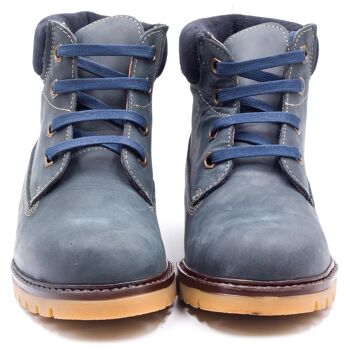 Boots, bottines & bottes garcon - Bleu Marine  - Boni Outdoor GT 4