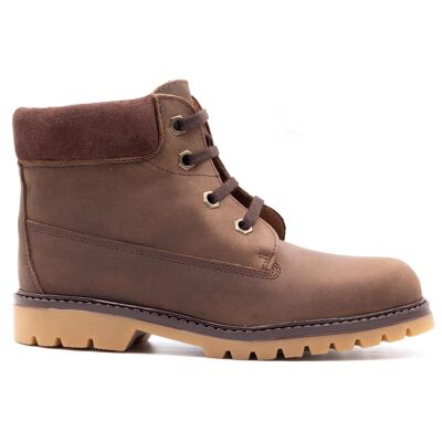 Boots, bottines & bottes garcon - Marron  - Boni Outdoor