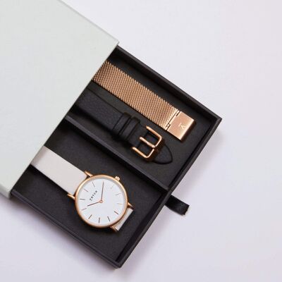 Rose Gold & Light Grey | Classic Petite Gift Set