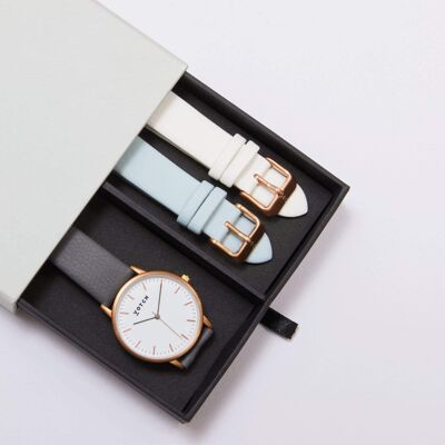 Rose Gold & Slate Grey | Moment Gift Set