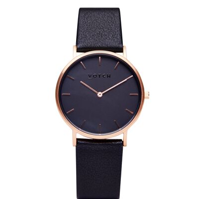 Rose Gold & Black with Black | Classic