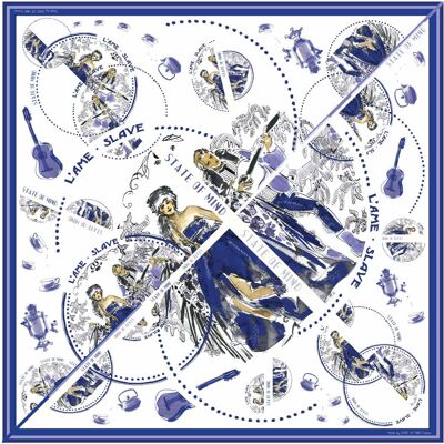 L'Ame Slave Silk Scarf
