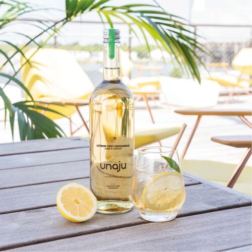 UNAJU CITRON VERT GINGEMBRE - 750mL