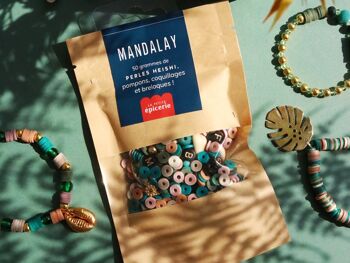 Mélange de perles heishi et de breloques - Mandalay (291006) 3