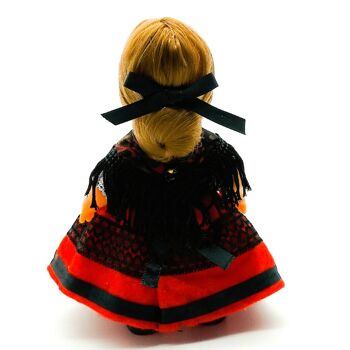 Poupée de collection de 15 cm. robe régionale typique Alcarreña (La Alcarria, Guadalajara), fabriquée en Espagne par Folk Crafts Dolls. (SKU: 139) 4