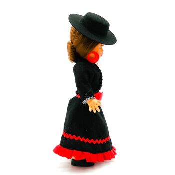Poupée de collection de 35 cm. Robe régionale typique de Cordoue, fabriquée en Espagne par Folk Crafts Dolls. (SKU : 302C) 2