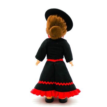 Poupée de collection de 35 cm. Robe régionale typique de Cordoue, fabriquée en Espagne par Folk Crafts Dolls. (SKU : 302C) 3