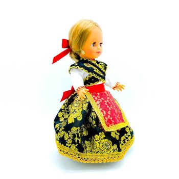 Poupée de collection de 35 cm. Robe régionale typique de Zamorana (Zamora) fabriquée en Espagne par Folk Crafts Dolls. (SKU: 321) 2