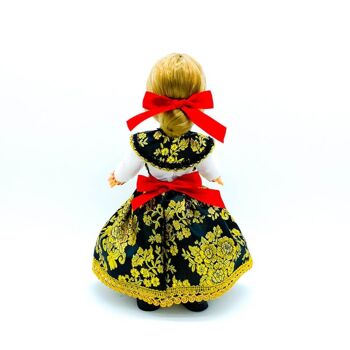 Poupée de collection de 35 cm. Robe régionale typique de Zamorana (Zamora) fabriquée en Espagne par Folk Crafts Dolls. (SKU: 321) 3
